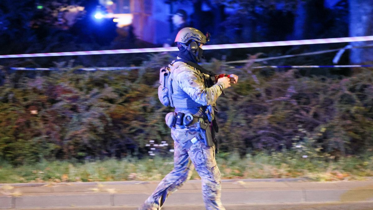 Akcja policji w Nowym Sączu. Zdjęcie ilustracyjne 