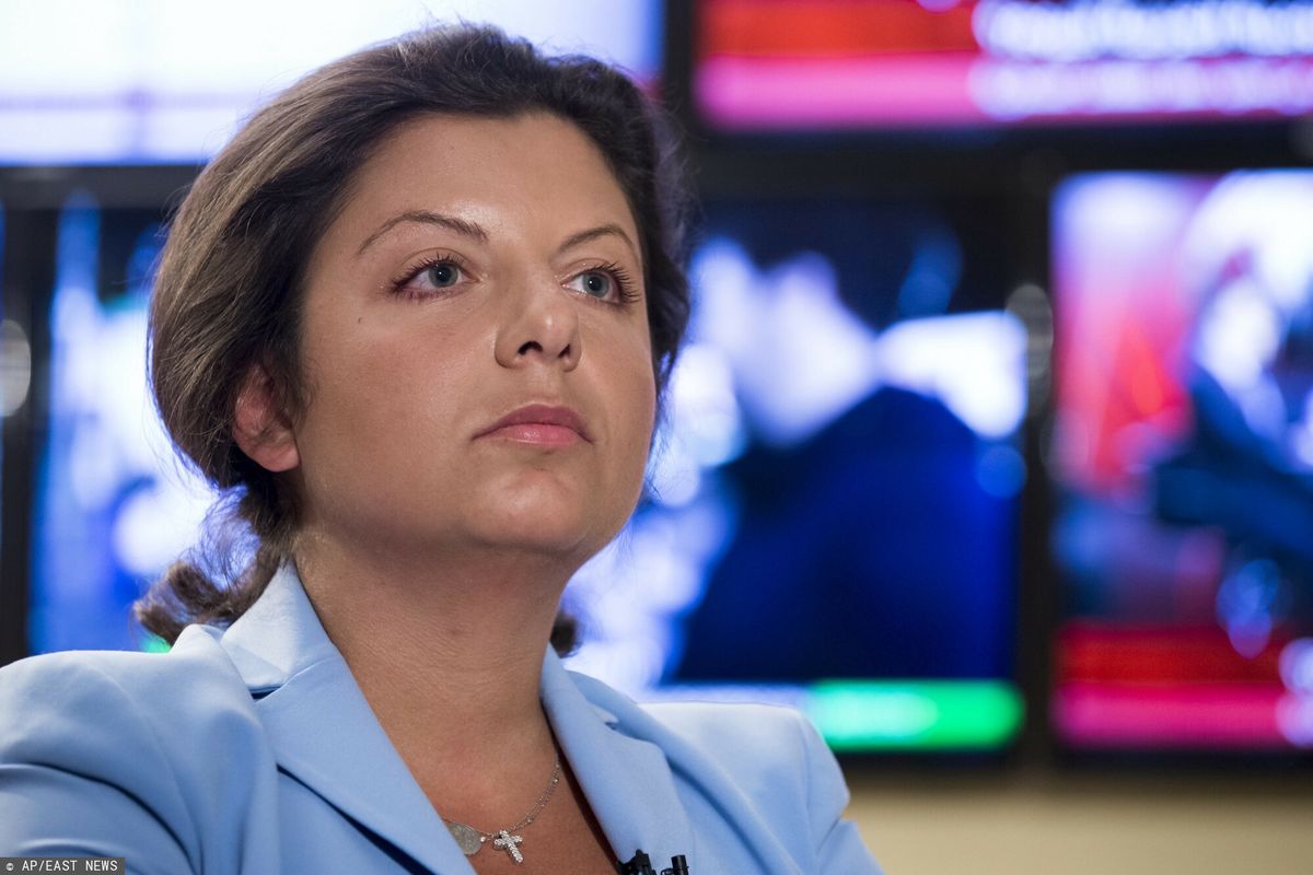 Przedstawicielka stacji Russia Today Margarita Simonjan krytykuje działania Putina