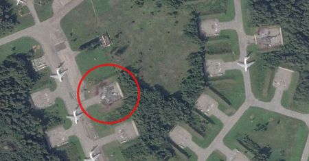 Atak na bazę lotniczą w Pskowie. Zdjęcia satelitarne z USA pokazują wszystko