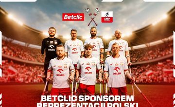 Betclic nowym oficjalnym sponsorem reprezentacji Polski w ampfutbolu