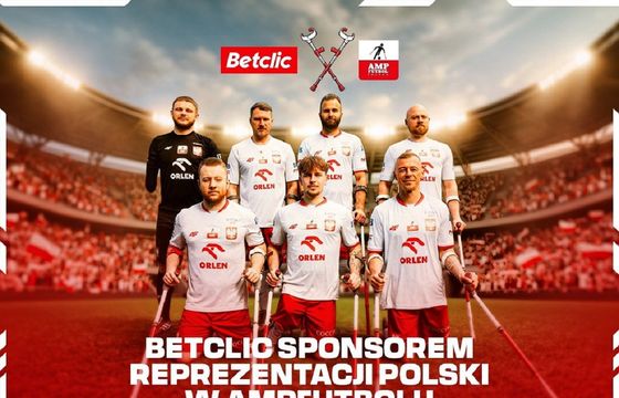Betclic nowym oficjalnym sponsorem reprezentacji Polski w ampfutbolu