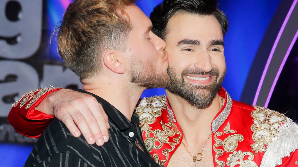 Jacek Jelonek z partnerem 