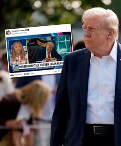 Trump publikuje film AI o "łóżkach MedBed". Mają leczyć każdą chorobę