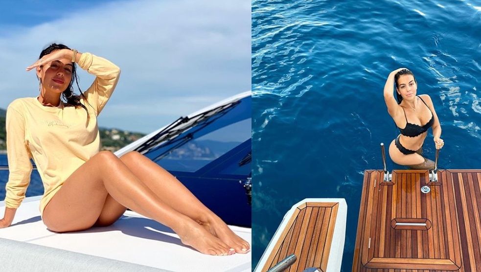 Wakacje Cristiano Ronaldo. Georgina pokazała nowe zdjęcia z jachtu. Ale figura!