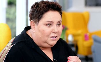 Poprowadziła śniadaniówkę. Jej spodnie to model tylko dla odważnych