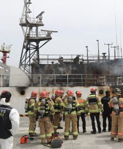 Pożar rosyjskiej łodzi rybackiej. Na pomoc ruszyli Koreańczycy