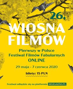 Warszawa. Wiosna Filmów będzie festiwalem online