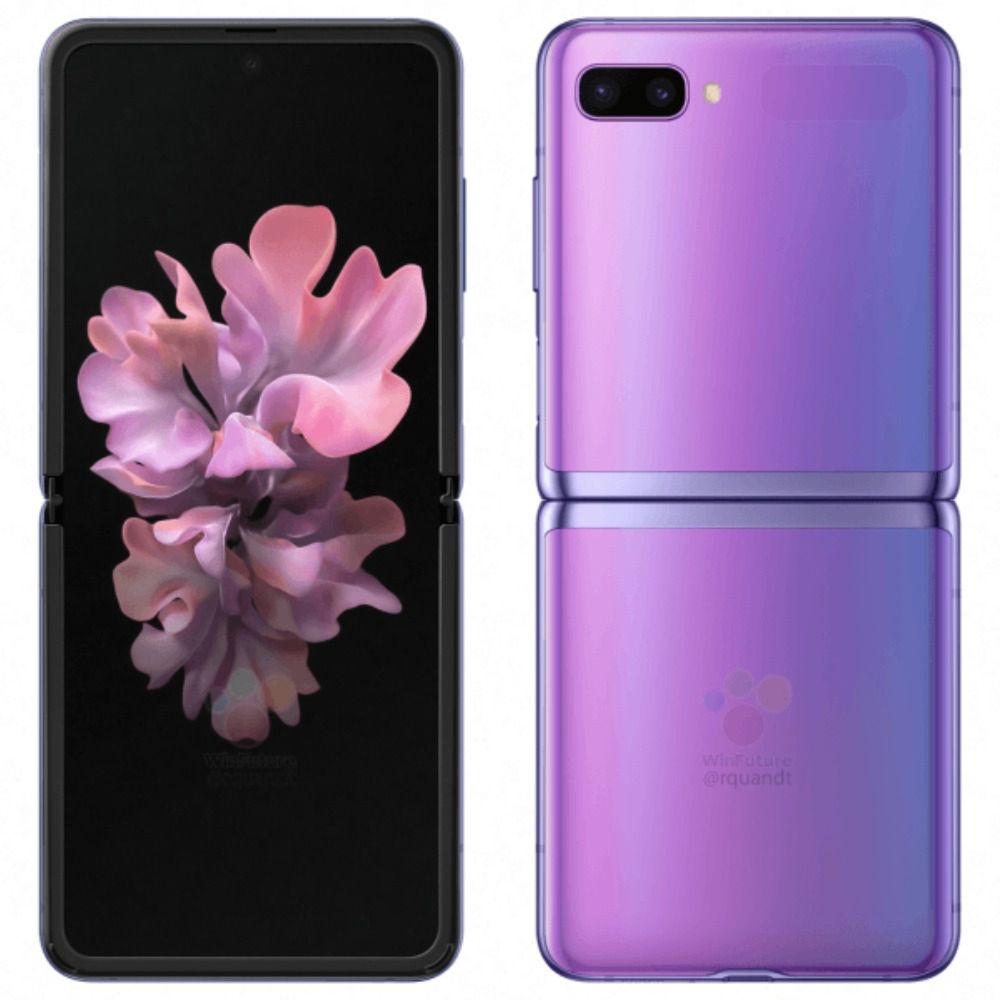 Składany Samsung Galaxy Z Flip w całej okazałości. Wyciekają zdjęcia i specyfikacja 2