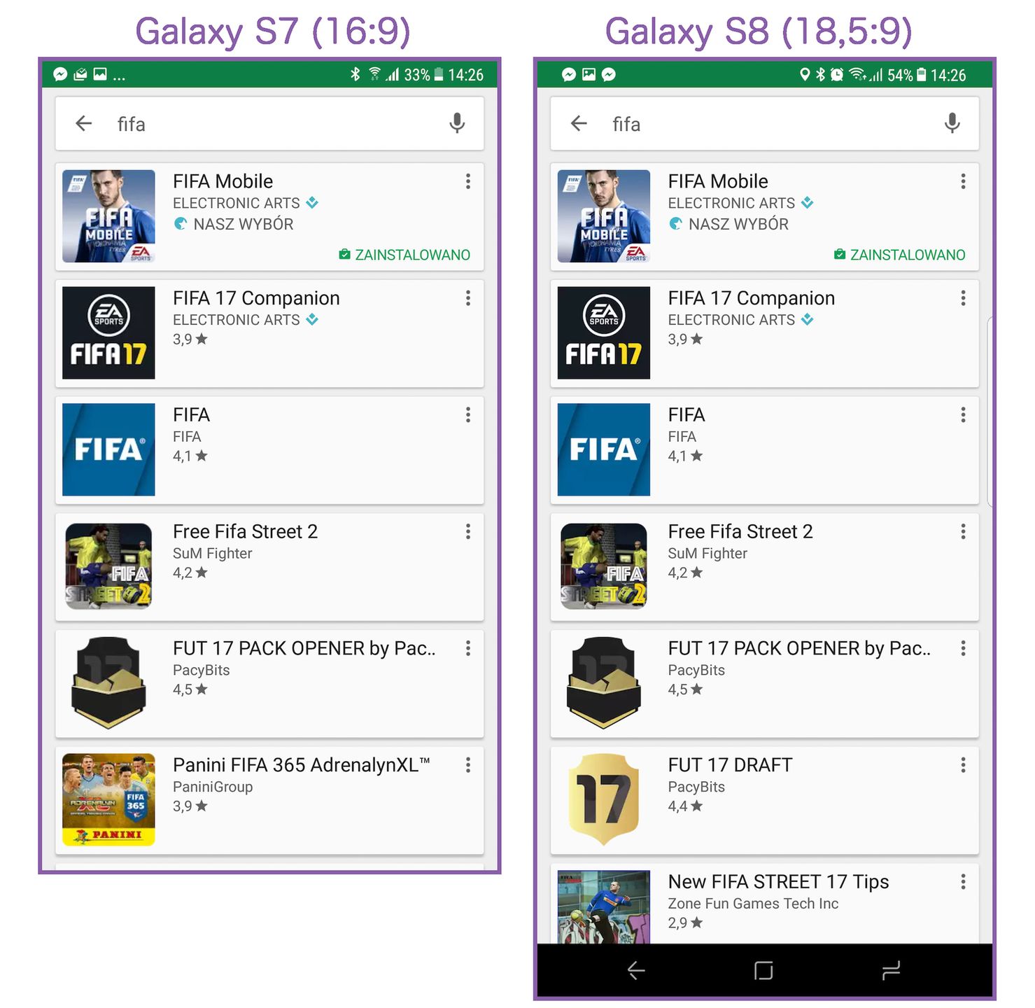 Galaxy S8 - sprawdziłem, czy ekran Infinity Display 18,5:9 robi różnicę. Robi 4