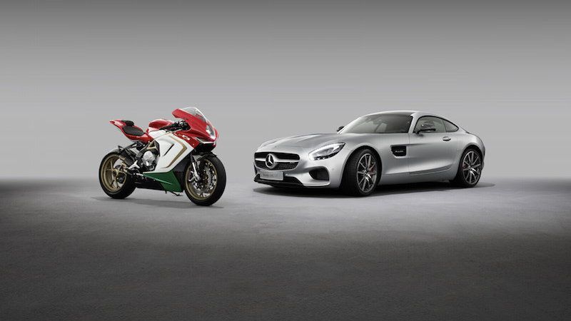 MV Agusty będą sprzedawane w salonach Mercedes-AMG