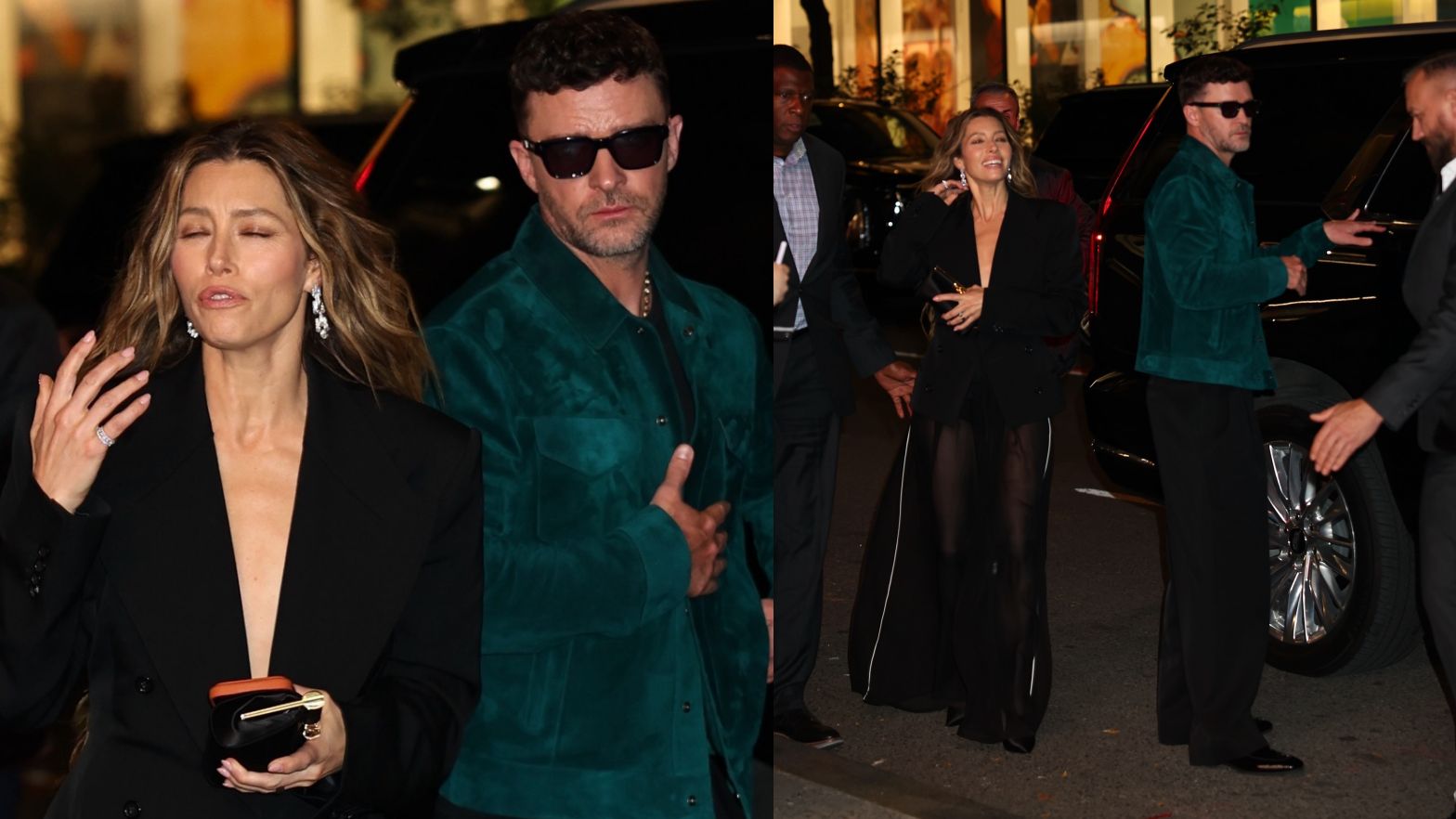 Jessica Biel i Justin Timberlake w Nowym Jorku