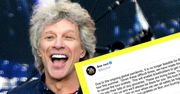 Bon Jovi nie chce pieniędzy fanów. Zaskakujące oświadczenie zespołu