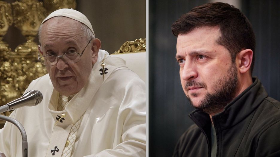 Zełenski potwierdza, że zaprosił papieża do Ukrainy