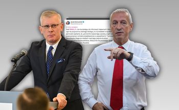 Cenckiewicz pokazał certyfikat. Dobrzyński go wyśmiał