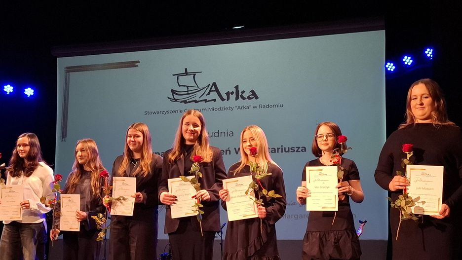 Podczas gali wyróżnionych zostało wielu młodych wolontariuszy.