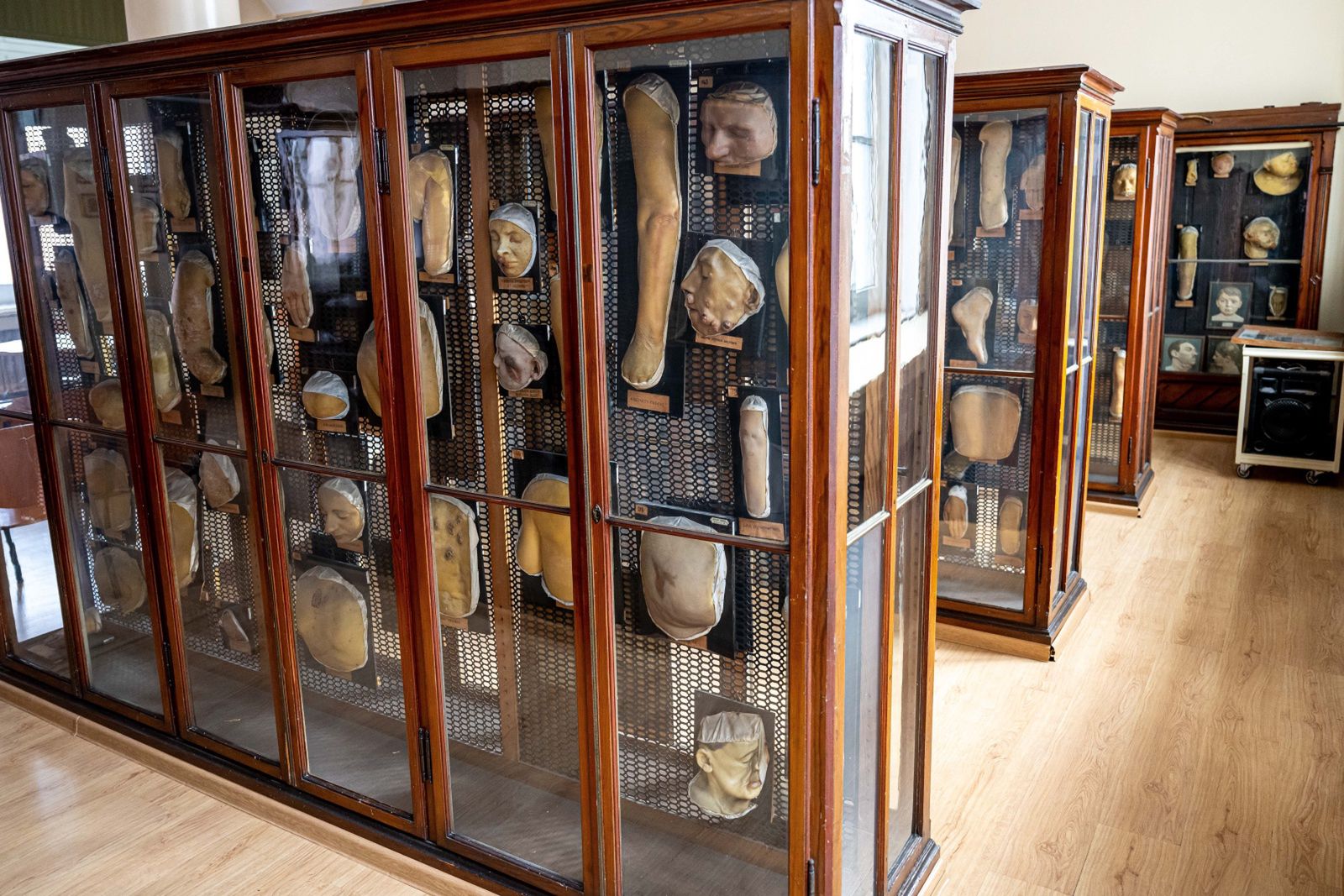 Eksponaty w Muzeum Mulaży