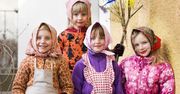 Wielkanoc w Skandynawii. Czekoladowe jajka i dziewczynki przebrane za czarownice