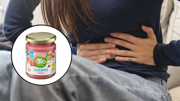 Mus z orzechów nerkowca i maliny wycofany z półek drogerii Dm