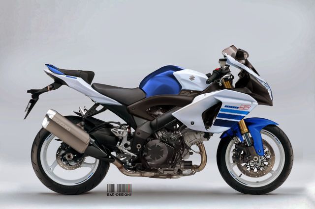 Suzuki SV1000 od Luca Bar Design