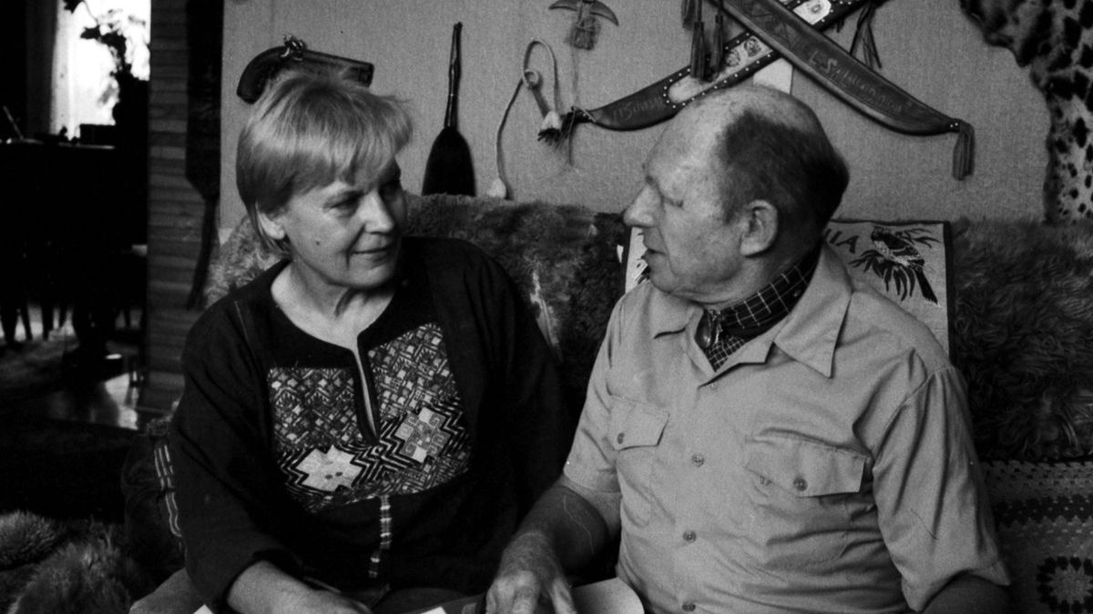 Elżbieta Dzikowska i Tony Halik
