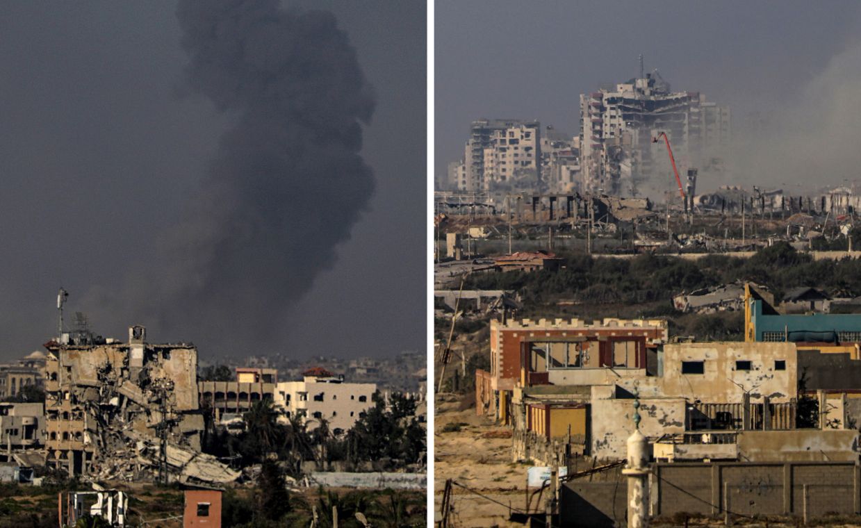 Israeli attack in the Gaza Strip. Nearly 300 injured