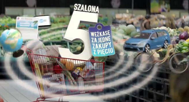 „Szalona 5 z plusem” - zakupy gratis i nagrody w promocji Carrefoura (wideo)