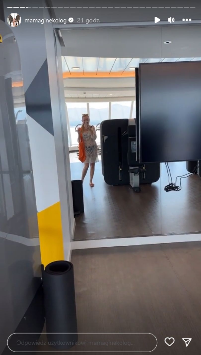 Mama Ginekolog wypoczywa na statku wycieczkowym