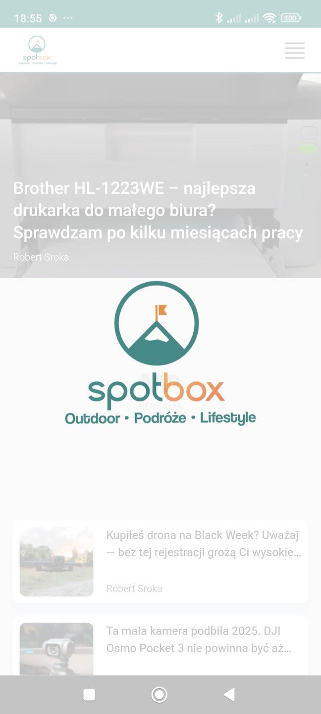 Instalacja oficjalnej apalikacji spotBOX
