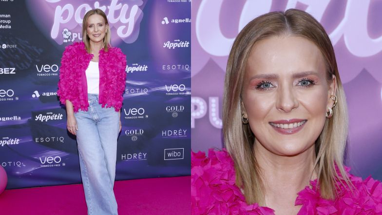 Odmieniona Aneta Zając bryluje na Pudelek Pink Party

