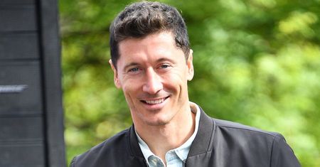 Lewy z hollywoodzką gwiazdą. Piękna aktorka na zdjęciu z Robertem