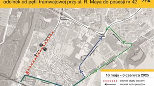 Od piątku duże zmiany w ruchu w Poznaniu. Rusza remont ul. Starołęckiej