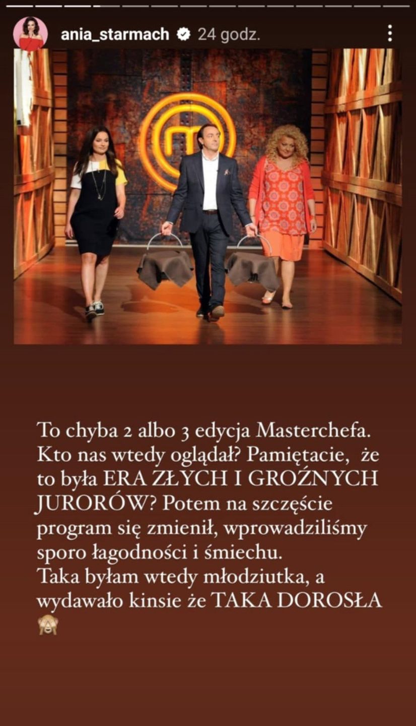 Anna Starmach podsumowała lata spędzone na planie "MasterChefa"