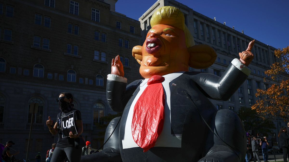 Zdjęcie dnia. Joe Biden coraz bliżej prezydentury. Niektórzy Amerykanie już świętują 1