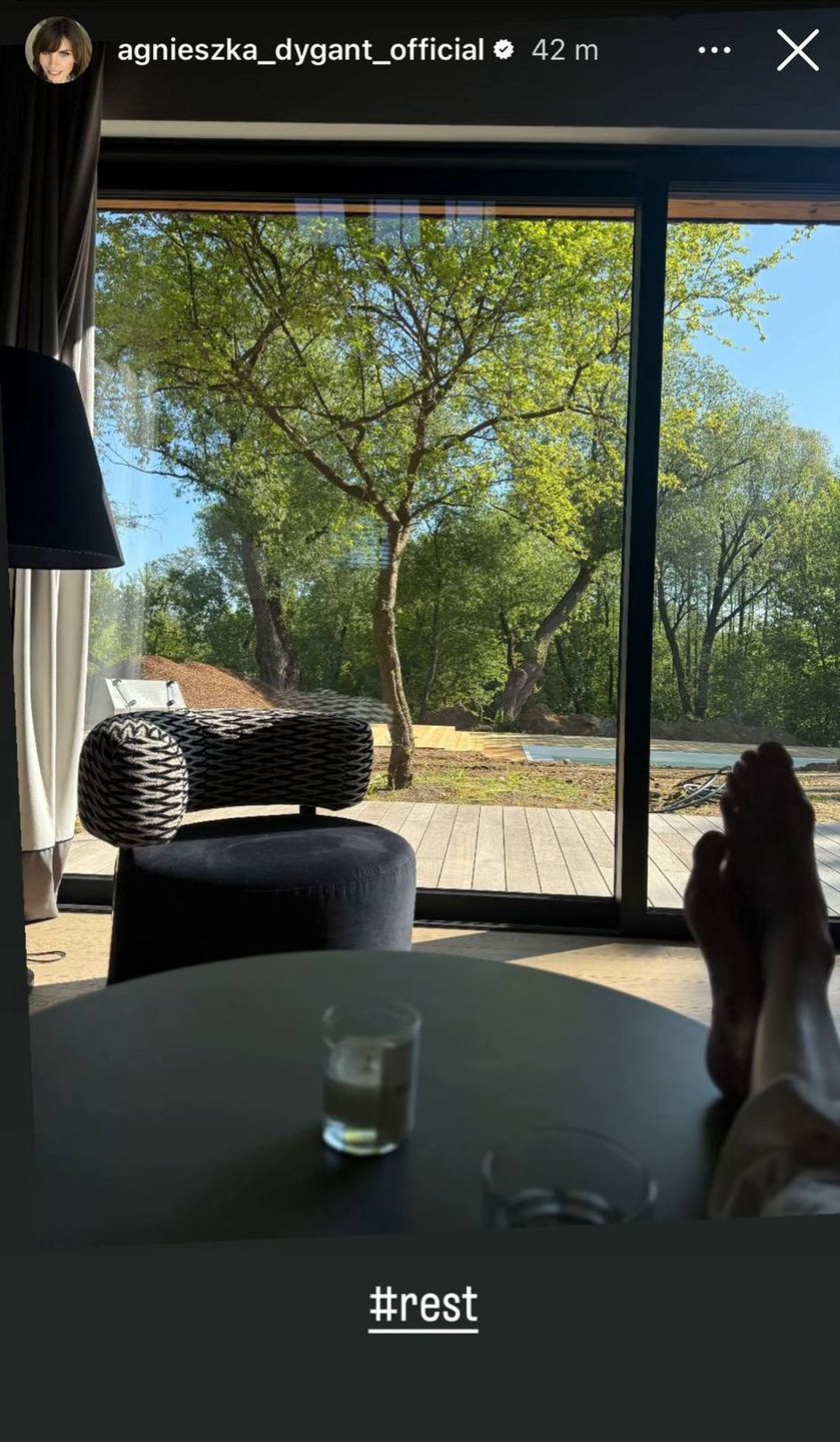 Leśny dom Agnieszki Dygant