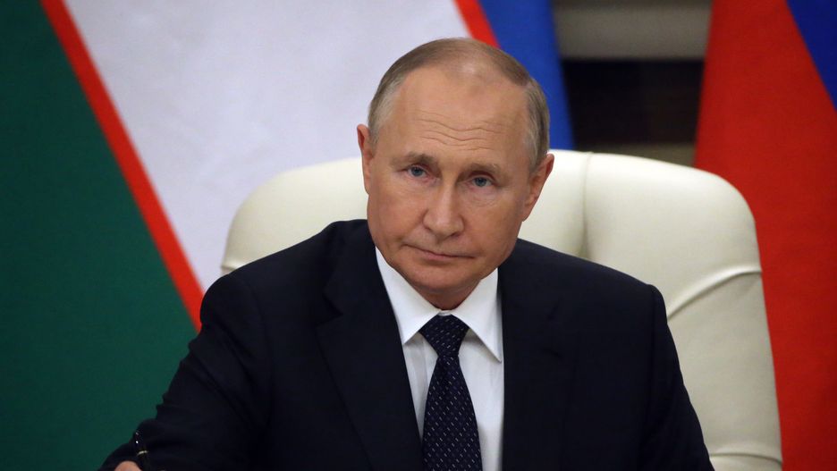 Russian President Putin Attends Summit Of Shanghai Cooperation Organization In Uzbekistan
SAMARKAND, UZBEKISTAN - SEPTEMBER 15: (RUSSIA OUT)  Russian President Vladimir Putin seen during the Russian-Uzbek signing ceremony at the Shanghai Cooperation Organization Summit, September 15, 2022 in Samarkand, Uzbekistan. Russian President Vladimir Putin has arrived to Uzbekistan with a two-days visit. (Photo by Contributor/Getty Images)
Contributor