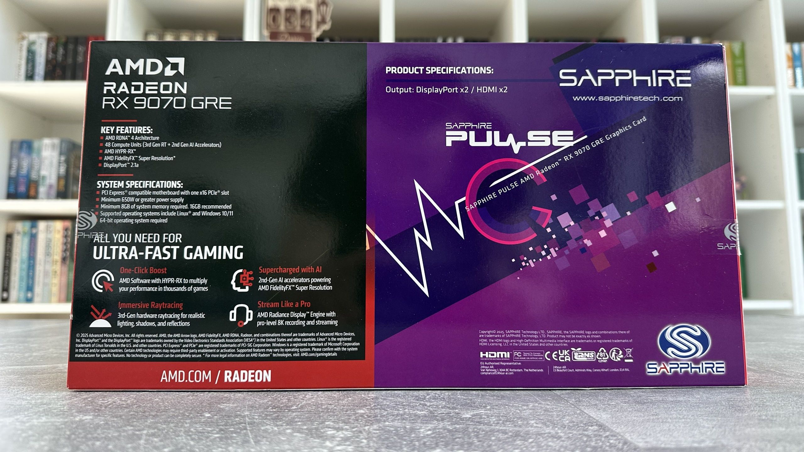 Sapphire Radeon RX 9070 GRE Pulse