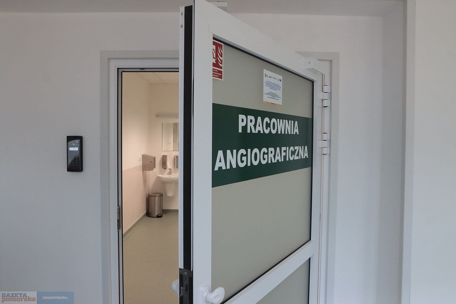Pracownia angiograficzna na oddziale kardiologii we Włocławku