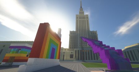 Stolica do sześcianu - konkurs na Minecraftowy projekt Parku Centralnego w Warszawie
