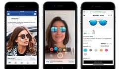 Facebook testuje reklamy w AR i wprowadza opcję zakupów w Instagram Stories