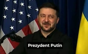 Wymowna reakcja Zełenskiego na słowa Trumpa. Nagranie podbija internet