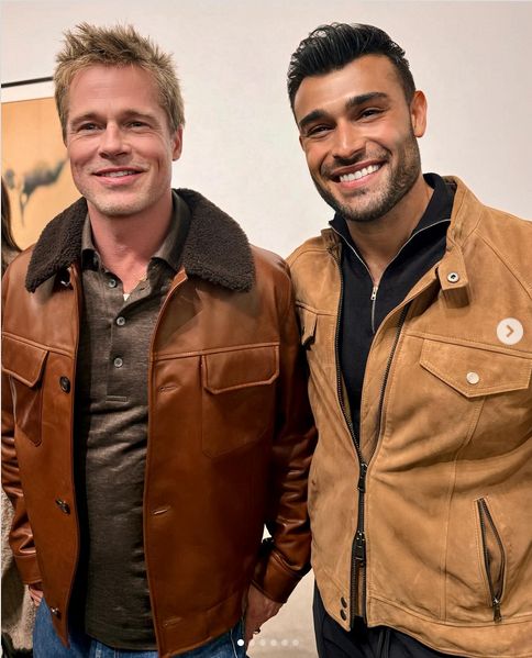 Brad Pitt i Sam Asghari
