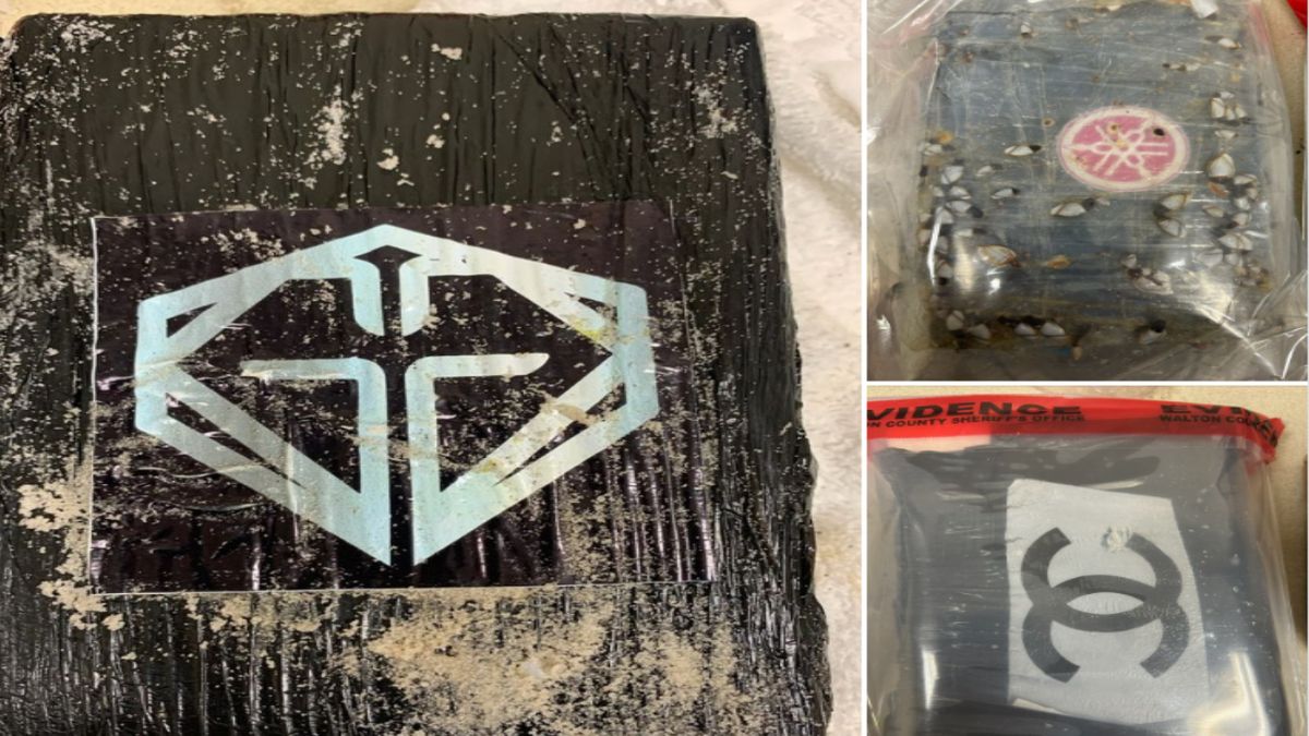 Tajemnicze pakunki wyrzucone na brzeg