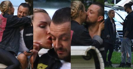 Zakochani Blanka Lipińska i Baron MIGDALĄ SIĘ na ławce w parku (ZDJĘCIA)