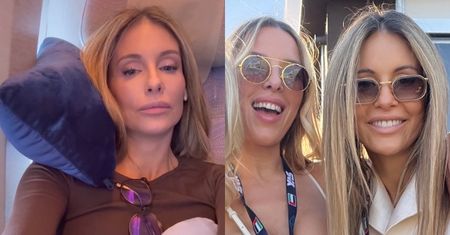 Małgorzata Rozenek poleciała do Dubaju klasą EKONOMICZNĄ i pognała z Chodakowską kibicować kierowcom F1