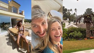 Tak wygląda hiszpańska willa Joanny Koroniewskiej i Macieja Dowbora: ogród z basenem, gigantyczny salon, strefa relaksu (ZDJĘCIA)