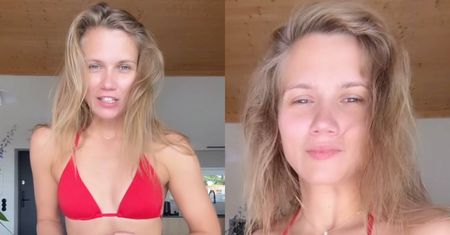 Agnieszka Kaczorowska chwali się formą w bikini i nawija o rankingu "Forbes": "Jak dobrze, że się nie poddałam, choć ZWĄTPIEŃ było wiele" (FOTO)