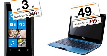 Szalony tydzień niskich cen w Orange - tanie smartfony i netbook