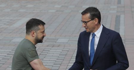 Wołodymyr Zełenski w Polsce. Polskie firmy pomogą w odbudowie