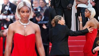 Wściekła Kelly Rowland ZBESZTAŁA ochroniarza w Cannes! "Nie obchodzi ją, czy wyjdzie na divę" (WIDEO)