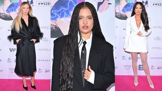 Gala Wszechmocne 2025: Joanna Przetakiewicz w płaszczu, Sara James w krawacie i Sylwia Bomba cała na biało